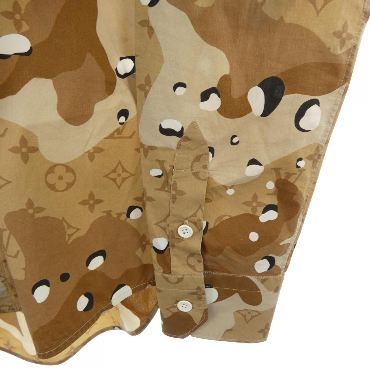 Louis Vuitton Monogram Camouflage Dna Ocean Shirt — view 6