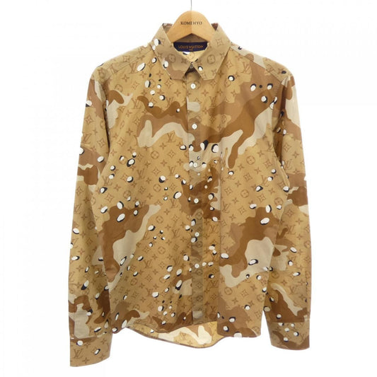 Louis Vuitton Monogram Camouflage Dna Ocean Shirt