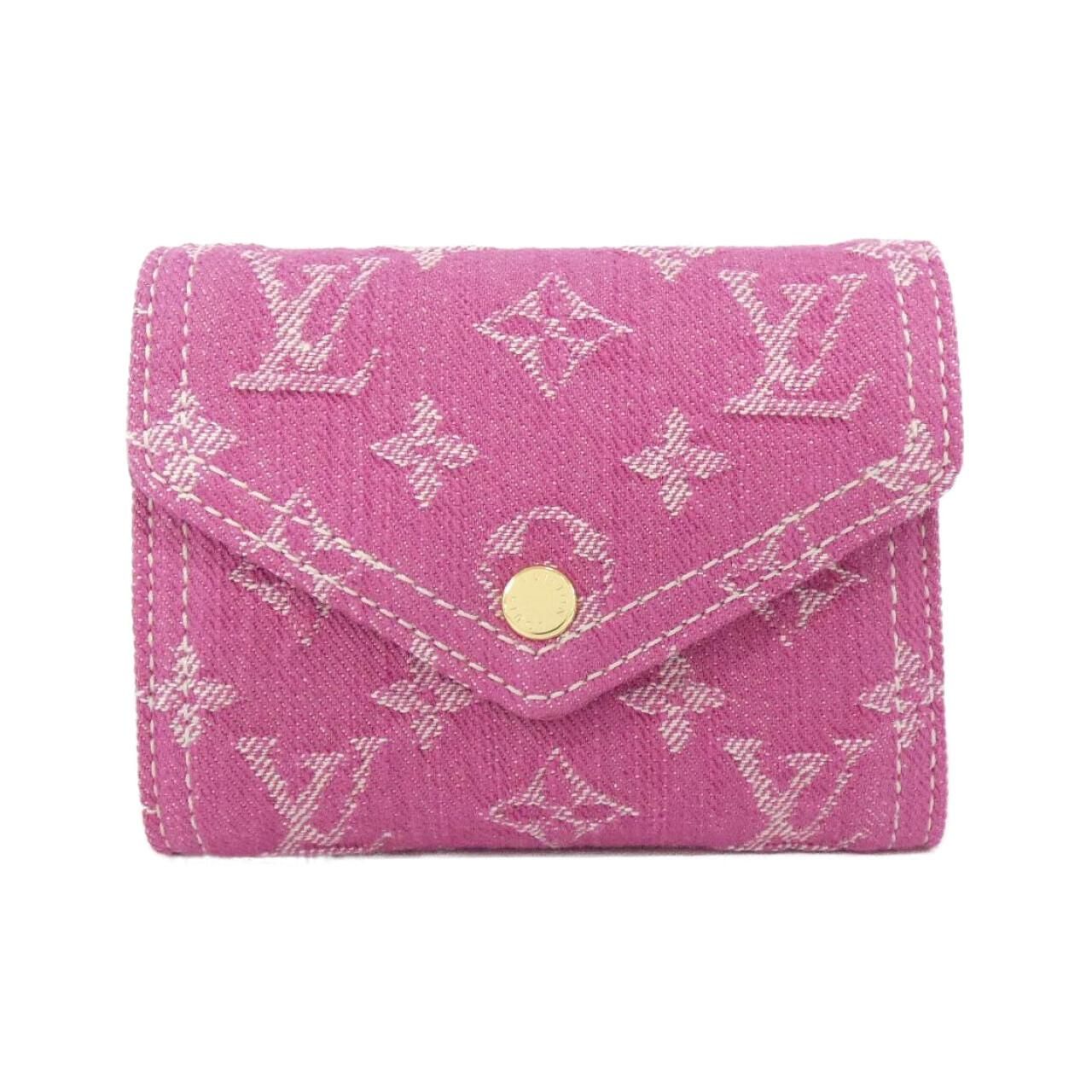 Louis Vuitton Monogram Denim Portefeuille Victorine Wallet
