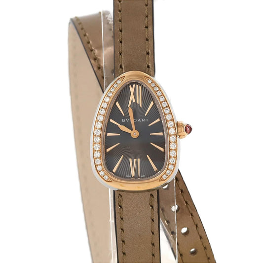 Bvlgari Serpenti Double Spiral PG D Ssxpg Quartz Watch