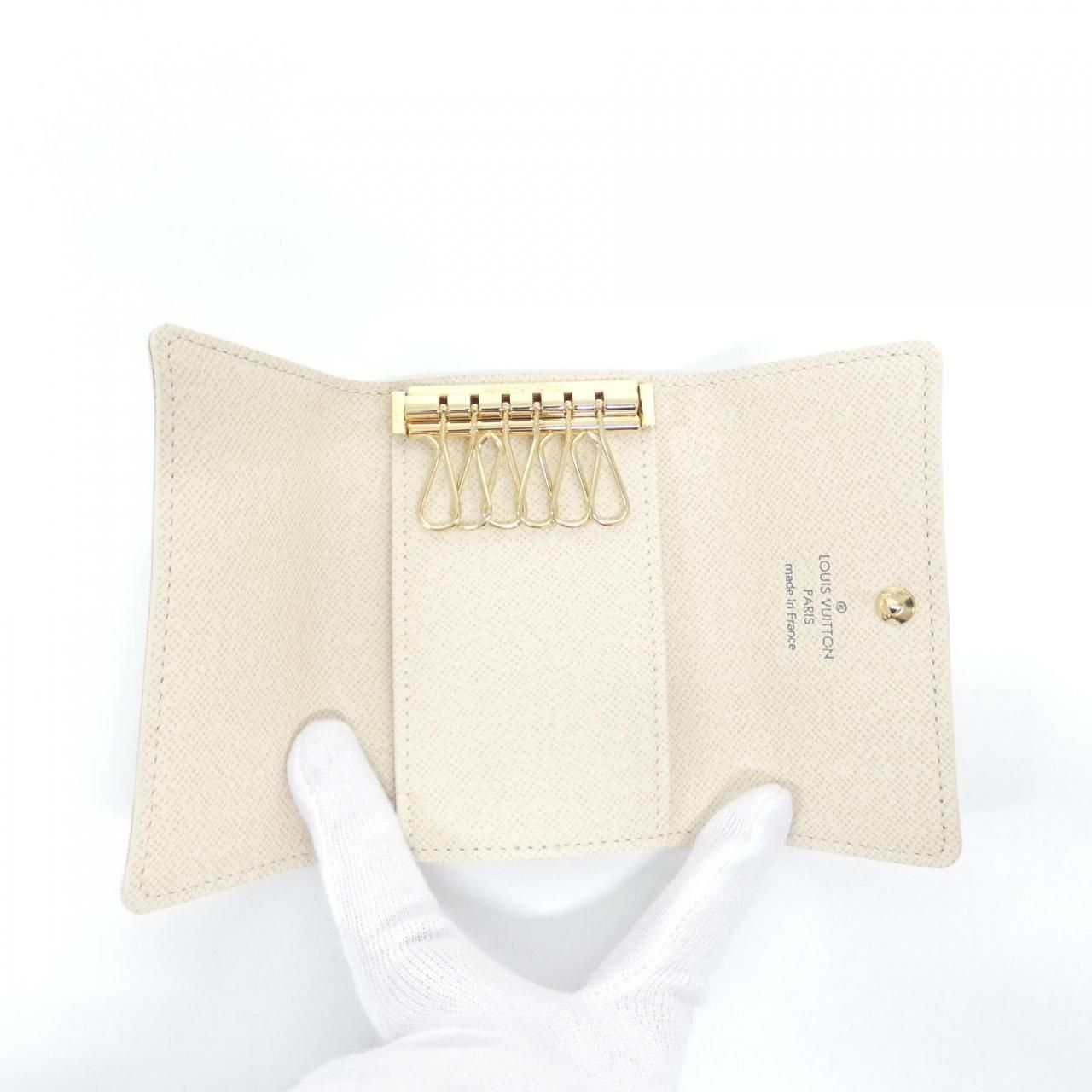 Louis Vuitton Damier Azur Multicles Key Case Key Holder — view 5