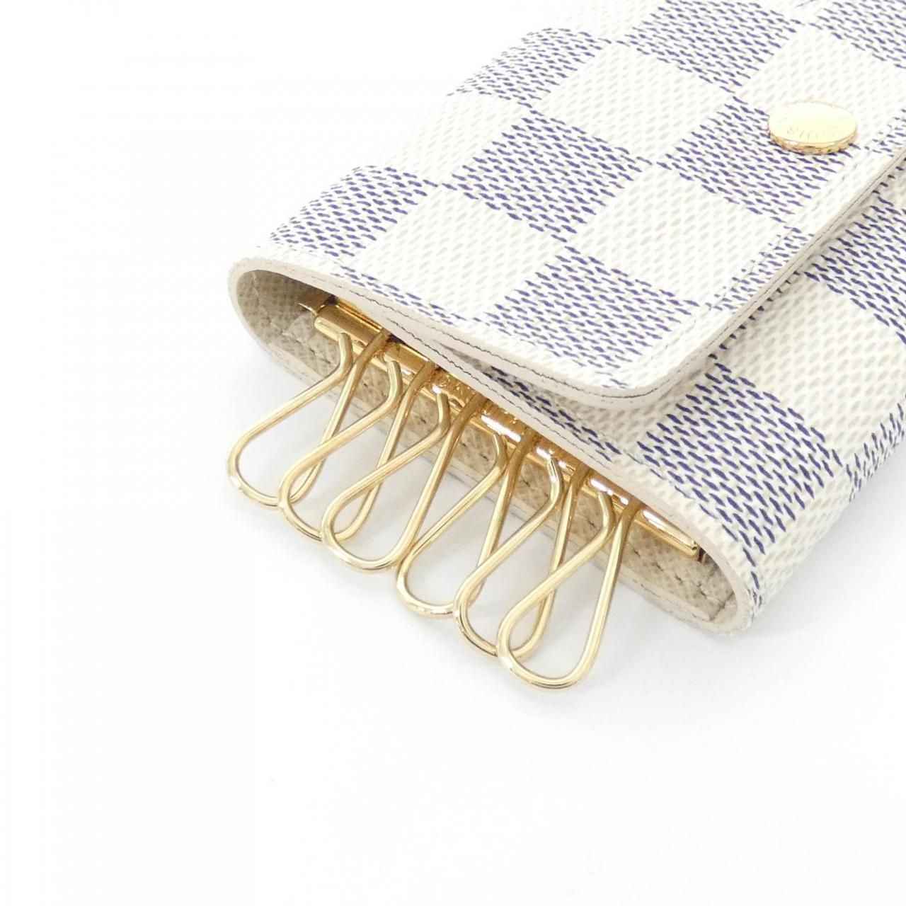 Louis Vuitton Damier Azur Multicles Key Case Key Holder — view 2