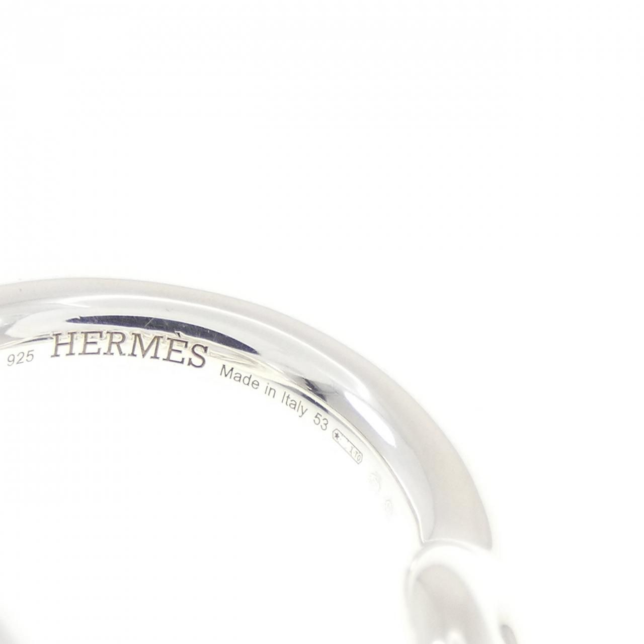 Hermes Croisette Ring Silver — view 4