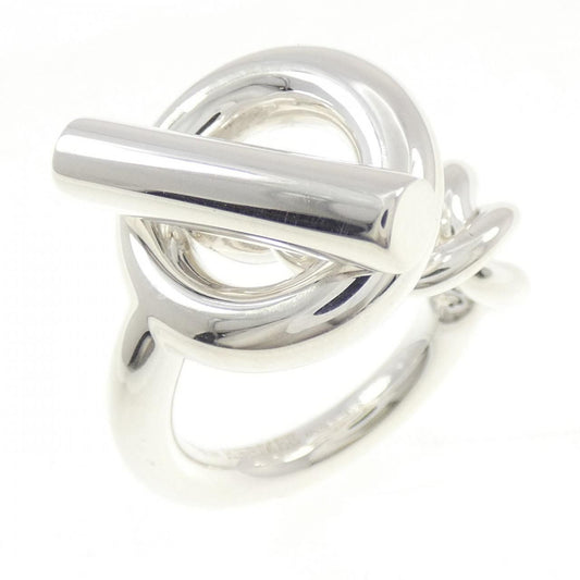 Hermes Croisette Ring Silver