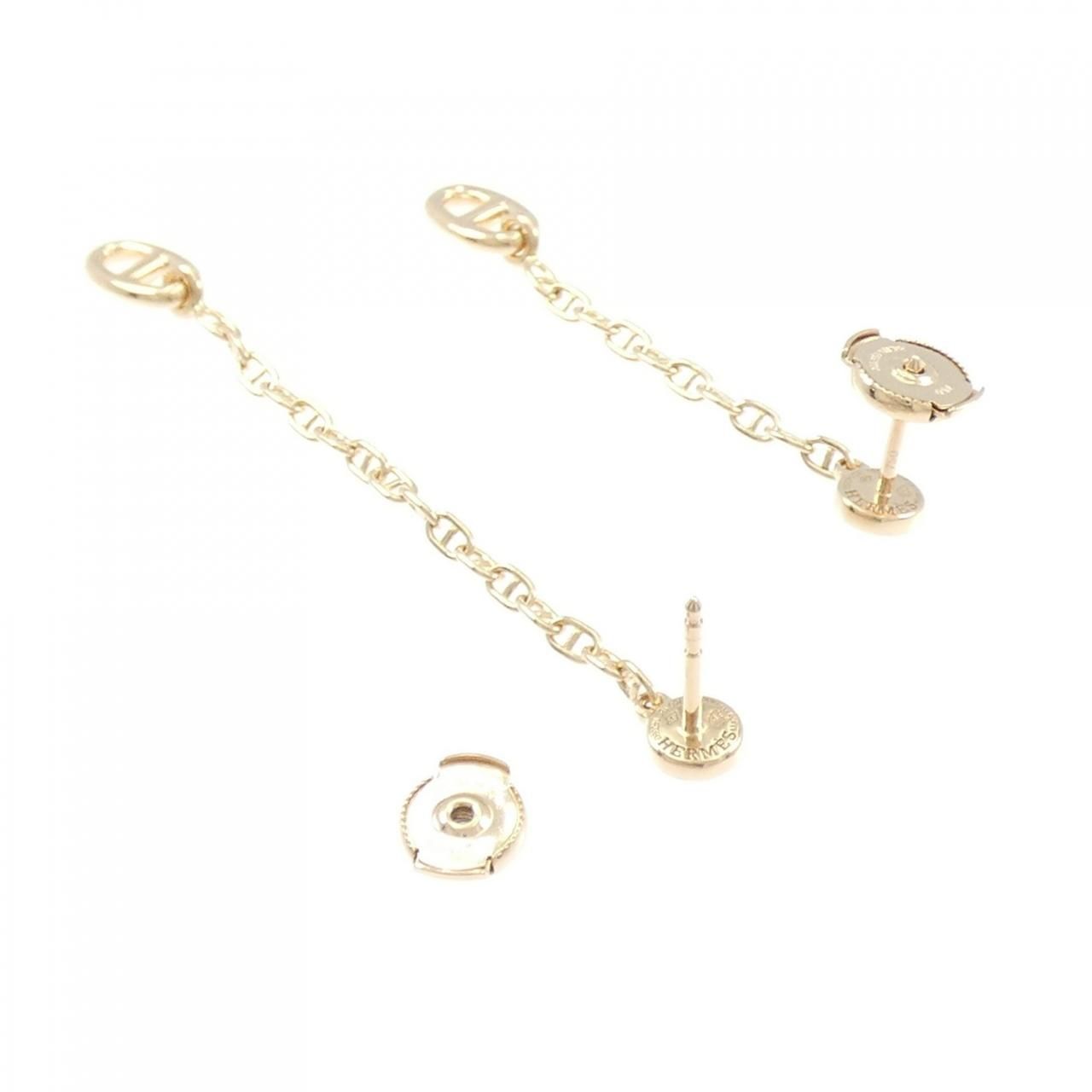 Hermes Farandole Earrings Gold — view 3