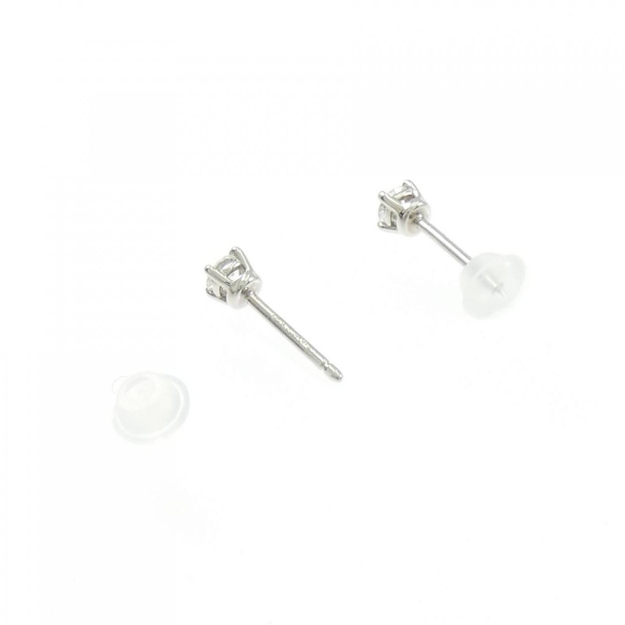 Tiffany & Co Solitaire Earrings — view 3