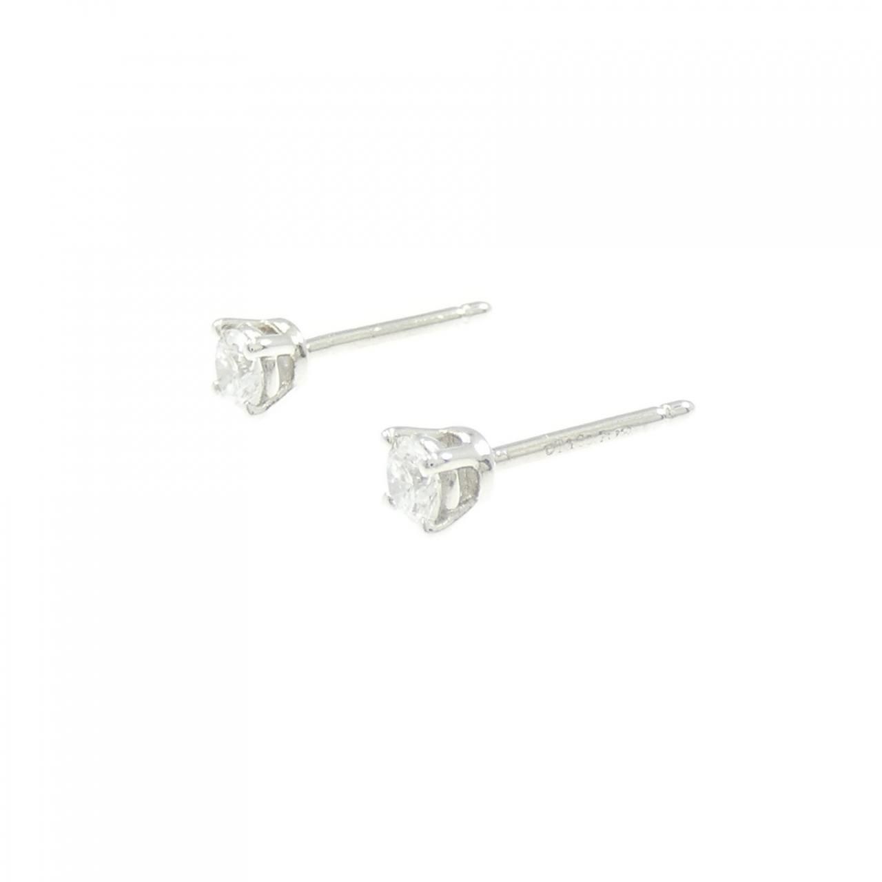 Tiffany & Co Solitaire Earrings — view 2