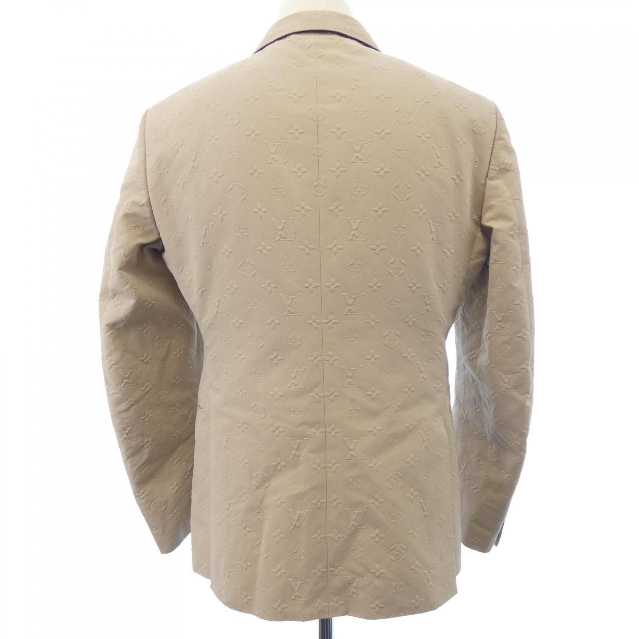 Louis Vuitton Embossed Monogram Single Breasted Jacket — view 2