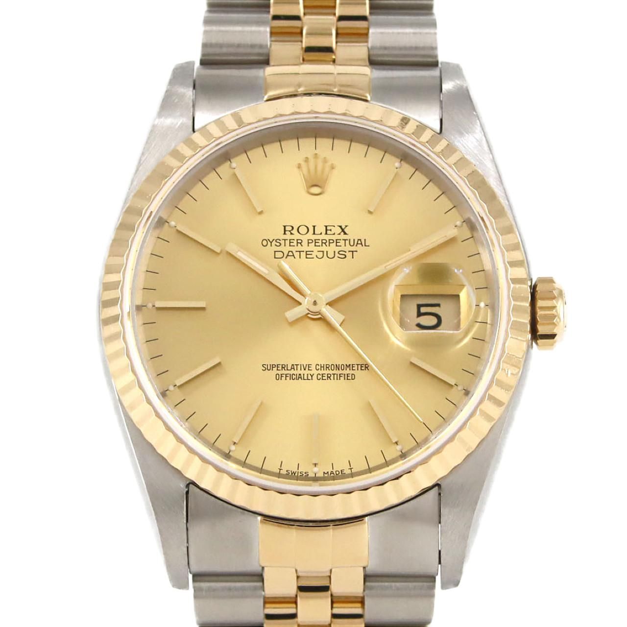 Rolex Datejust Automatic Winding S Number Watch