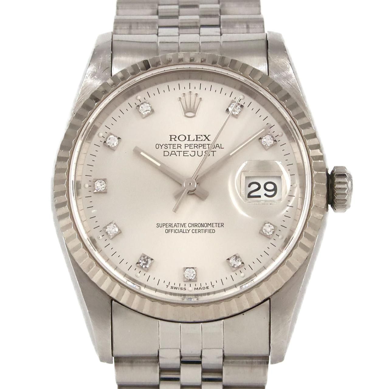 Rolex Datejust Automatic Winding Number Watch