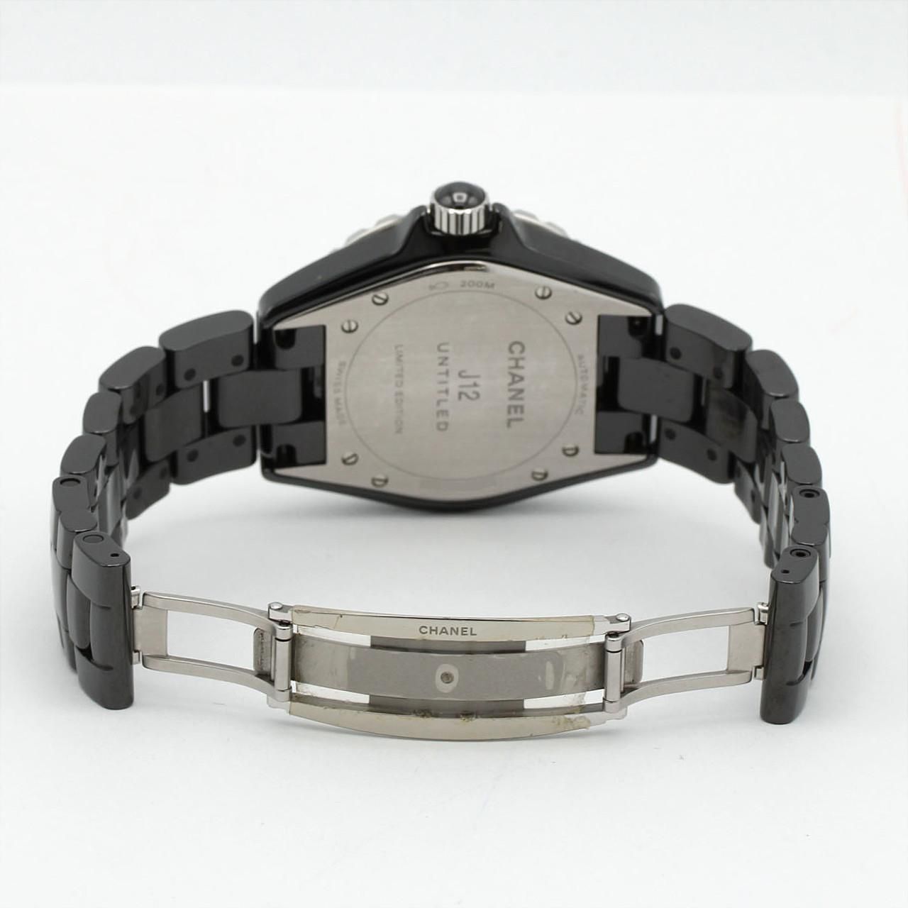 Chanel Untitled 38 mm Ceramic Limited Automatic Winding Watch — view 6