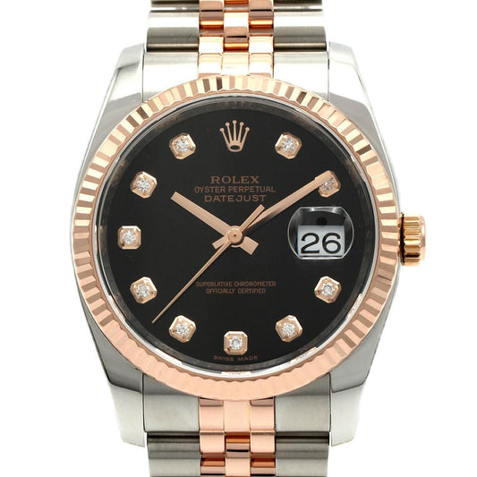 Rolex Datejust Ssxpg Automatic Winding Number Watch