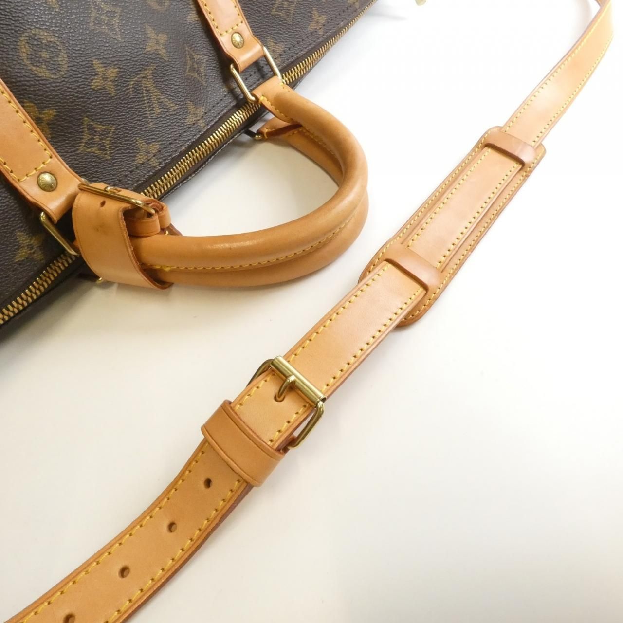 Louis Vuitton Monogram Keepall Bandouliere 60 cm Boston — view 7