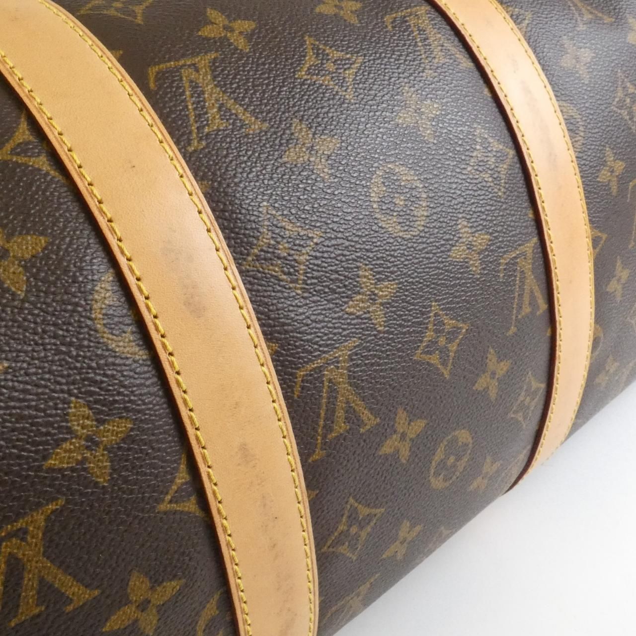 Louis Vuitton Monogram Keepall Bandouliere 50 cm Boston — view 3