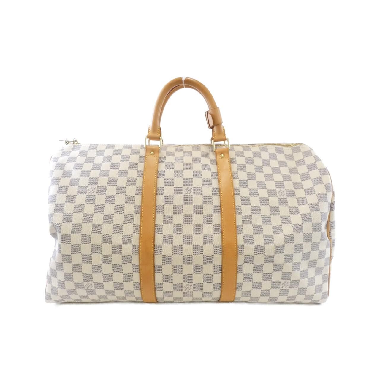 Louis Vuitton Damier Azur Keepall 50 cm Boston