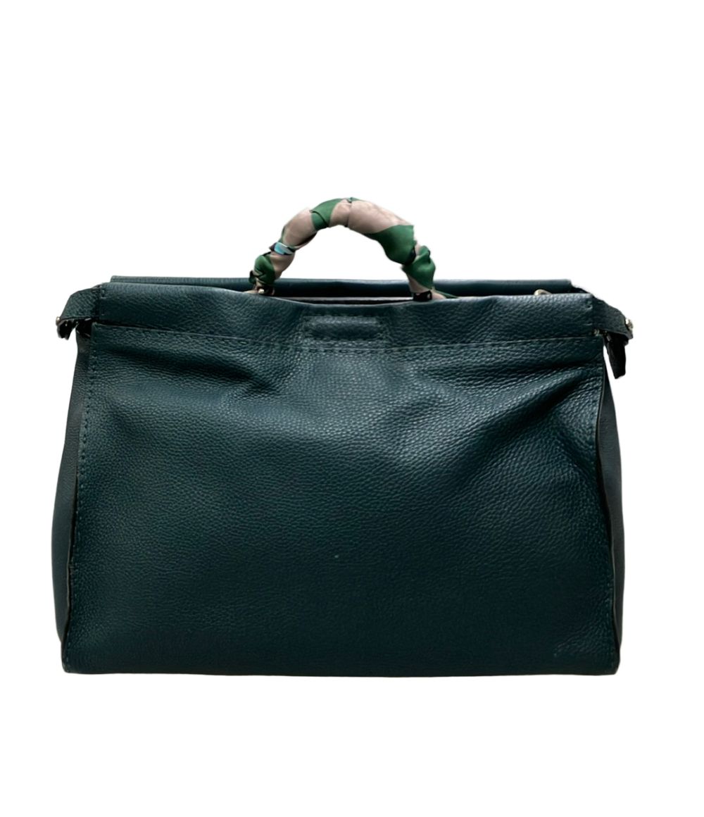 Fendi Handbag Business Bag Leather Peekaboo