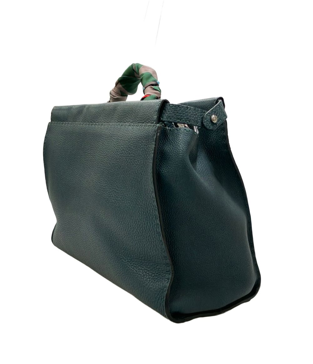 Fendi Handbag Business Bag Leather Peekaboo — view 3