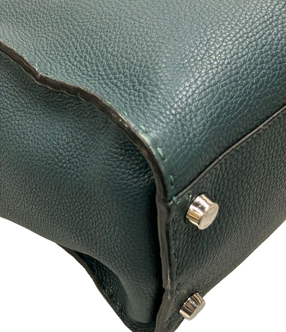 Fendi Handbag Business Bag Leather Peekaboo — view 7