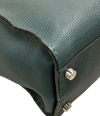 Fendi Handbag Business Bag Leather Peekaboo — view 7