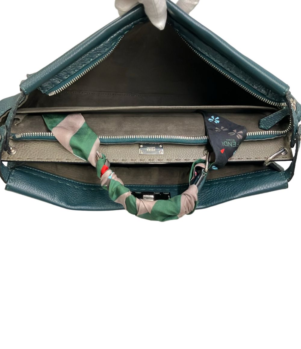 Fendi Handbag Business Bag Leather Peekaboo — view 5