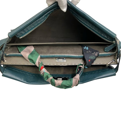 Fendi Handbag Business Bag Leather Peekaboo — view 5