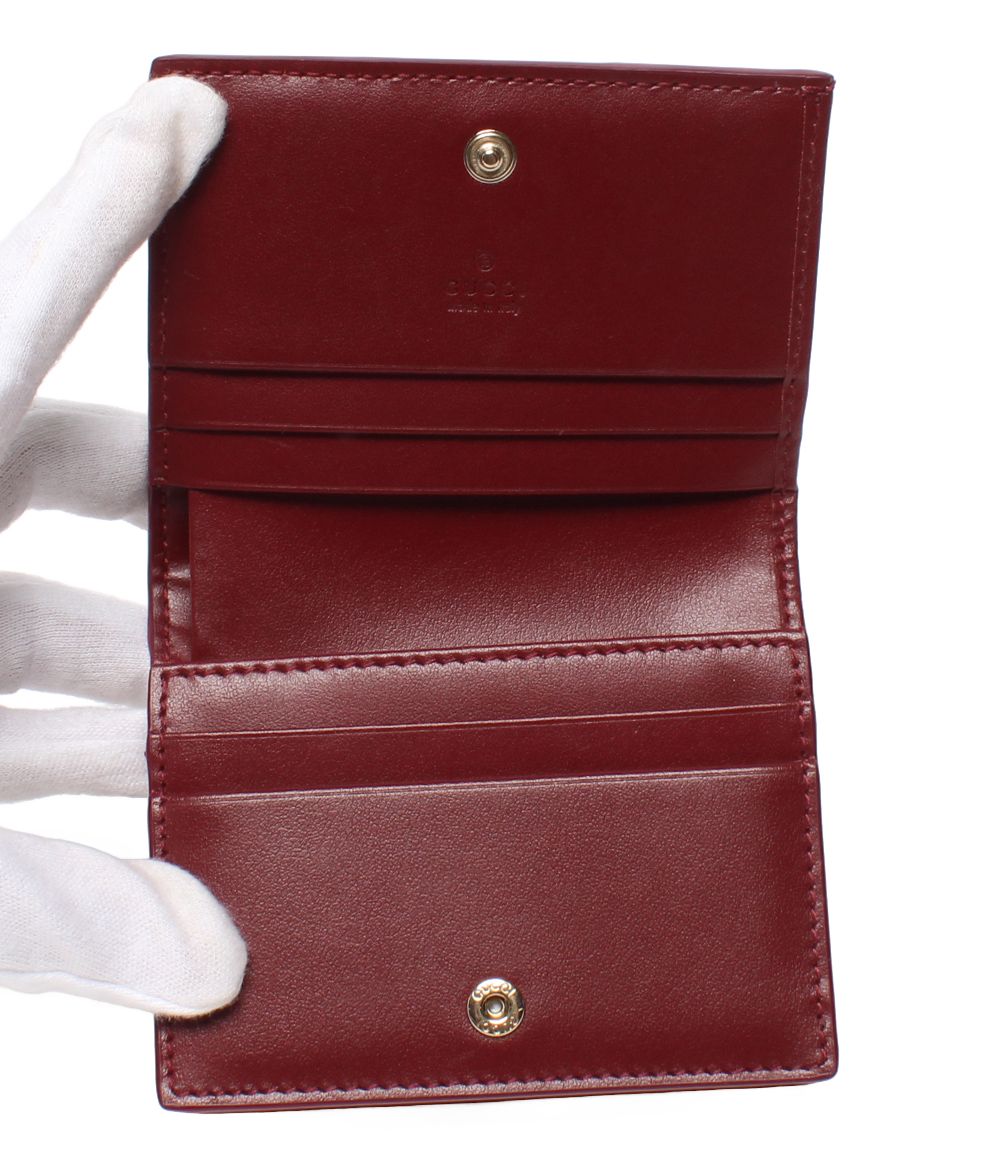 Gucci Bifold Wallet GG Supreme Canvas Mini Animal — view 5