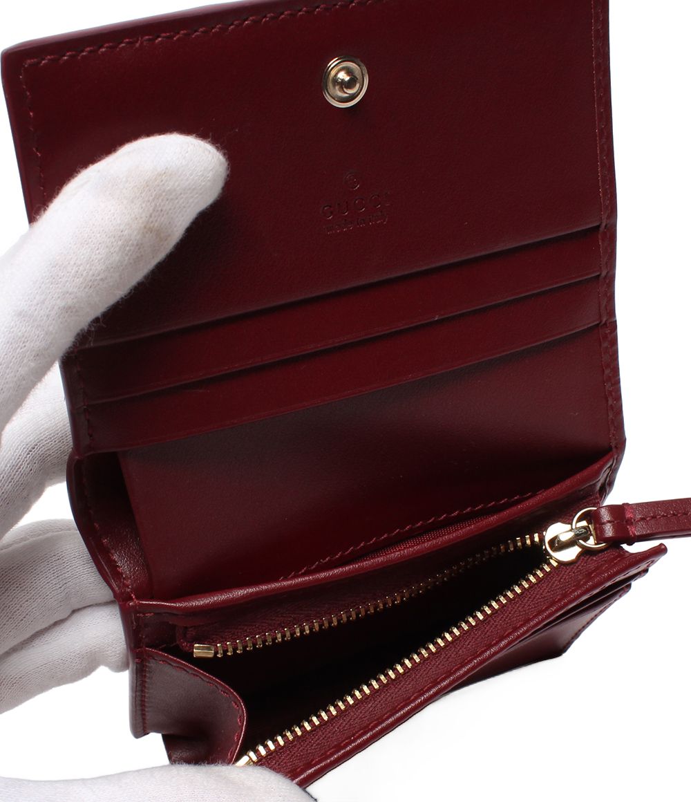 Gucci Bifold Wallet GG Supreme Canvas Mini Animal — view 8