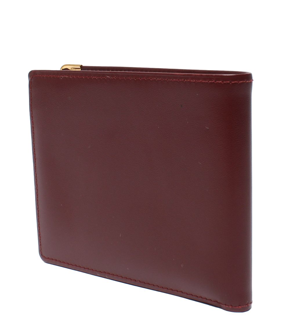 Cartier Bifold Wallet Burgundy — view 3