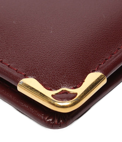 Cartier Bifold Wallet Burgundy — view 8