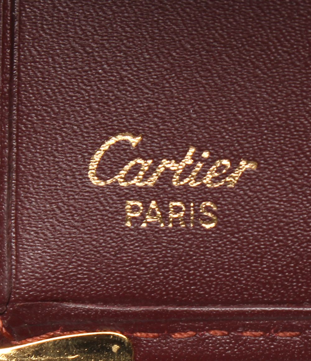 Cartier Bifold Wallet Burgundy — view 6