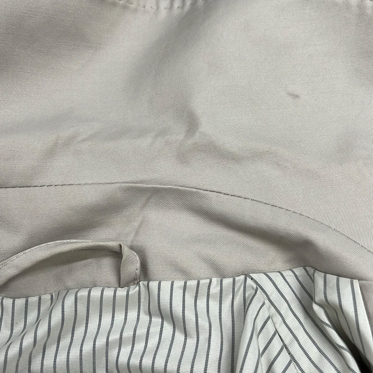 Max Mara Coat 40 M Beige Long Sleeve Spring Autumn — view 5