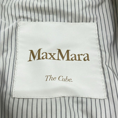 Max Mara Coat 40 M Beige Long Sleeve Spring Autumn — view 3