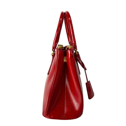 Prada Galleria Mini Bag Red Leather — view 2