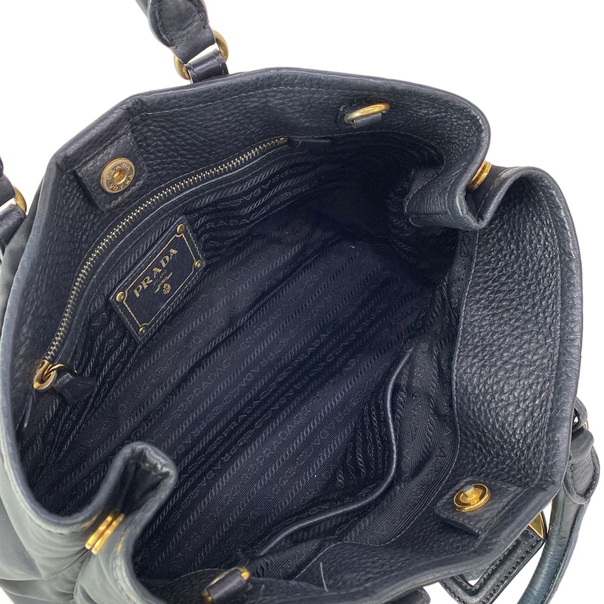 Prada Tote Black Leather — view 7