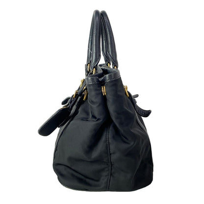Prada Tote Black Leather — view 4