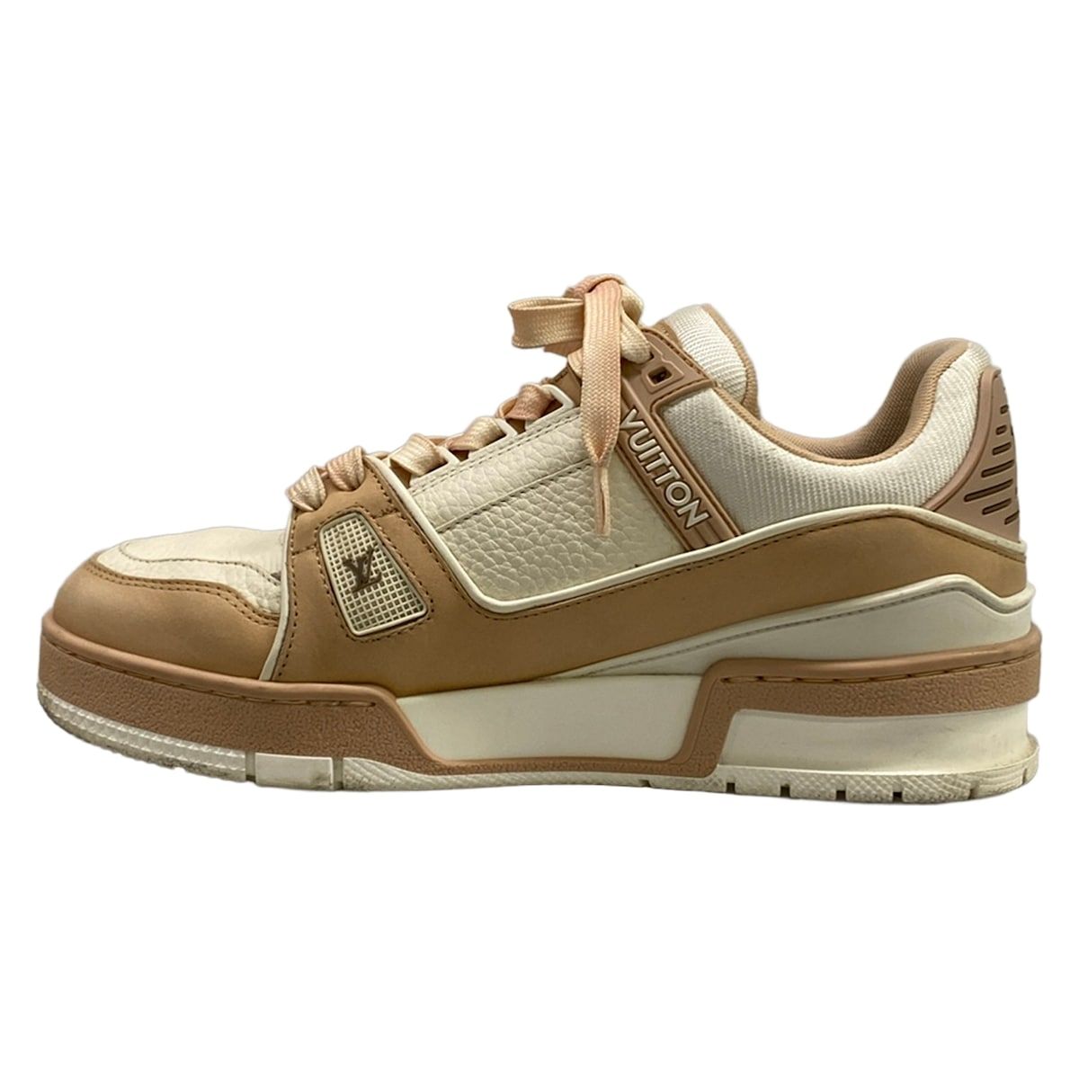 Louis Vuitton Sneakers 36.5 LV Trainer White Pink Leather — view 3