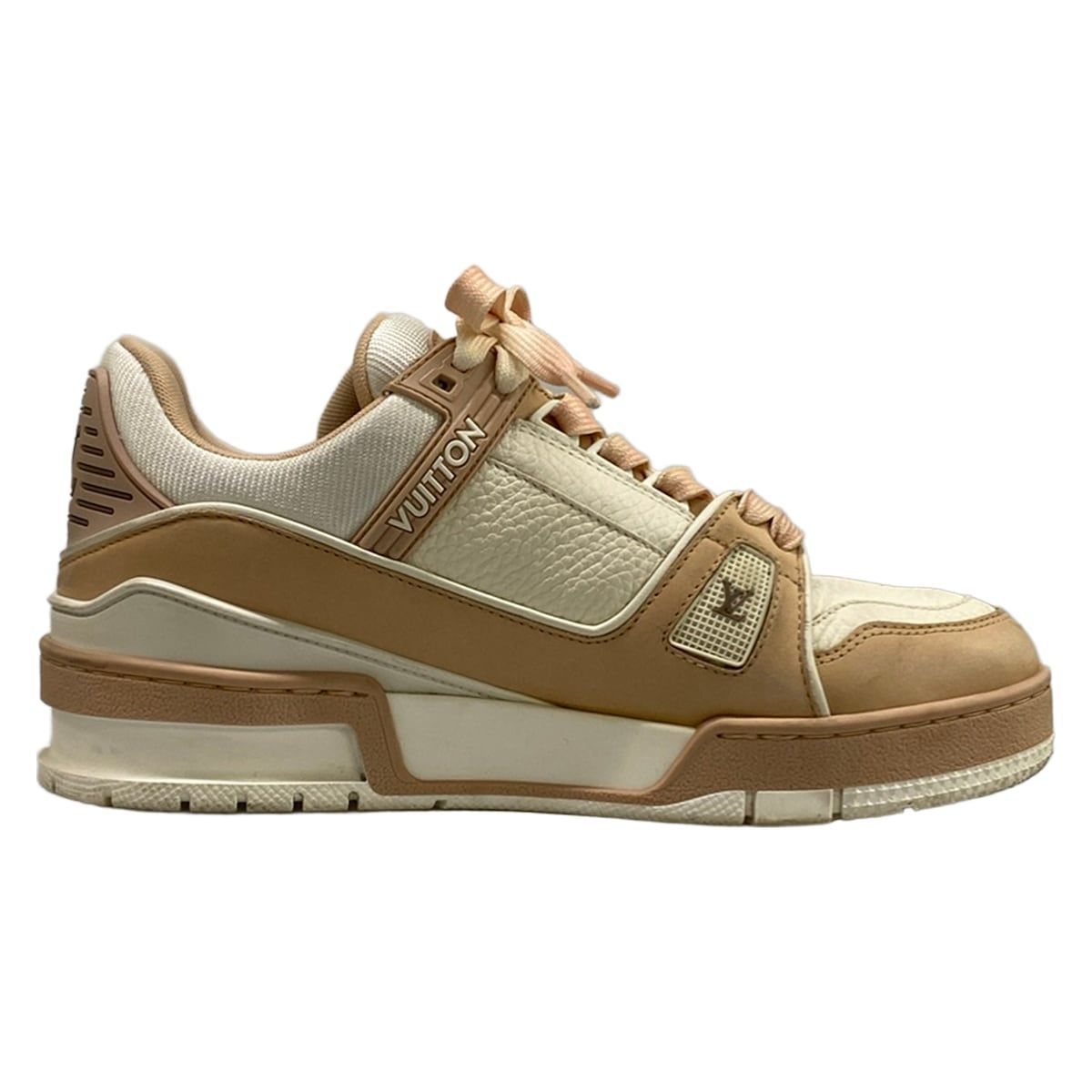 Louis Vuitton Sneakers 36.5 LV Trainer White Pink Leather — view 2