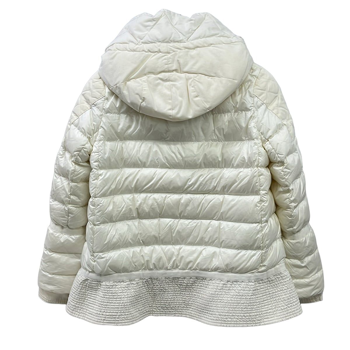 Moncler Down Jacket 2 M Vivienne Ivory Long Sleeve Zip Up Winter — view 2