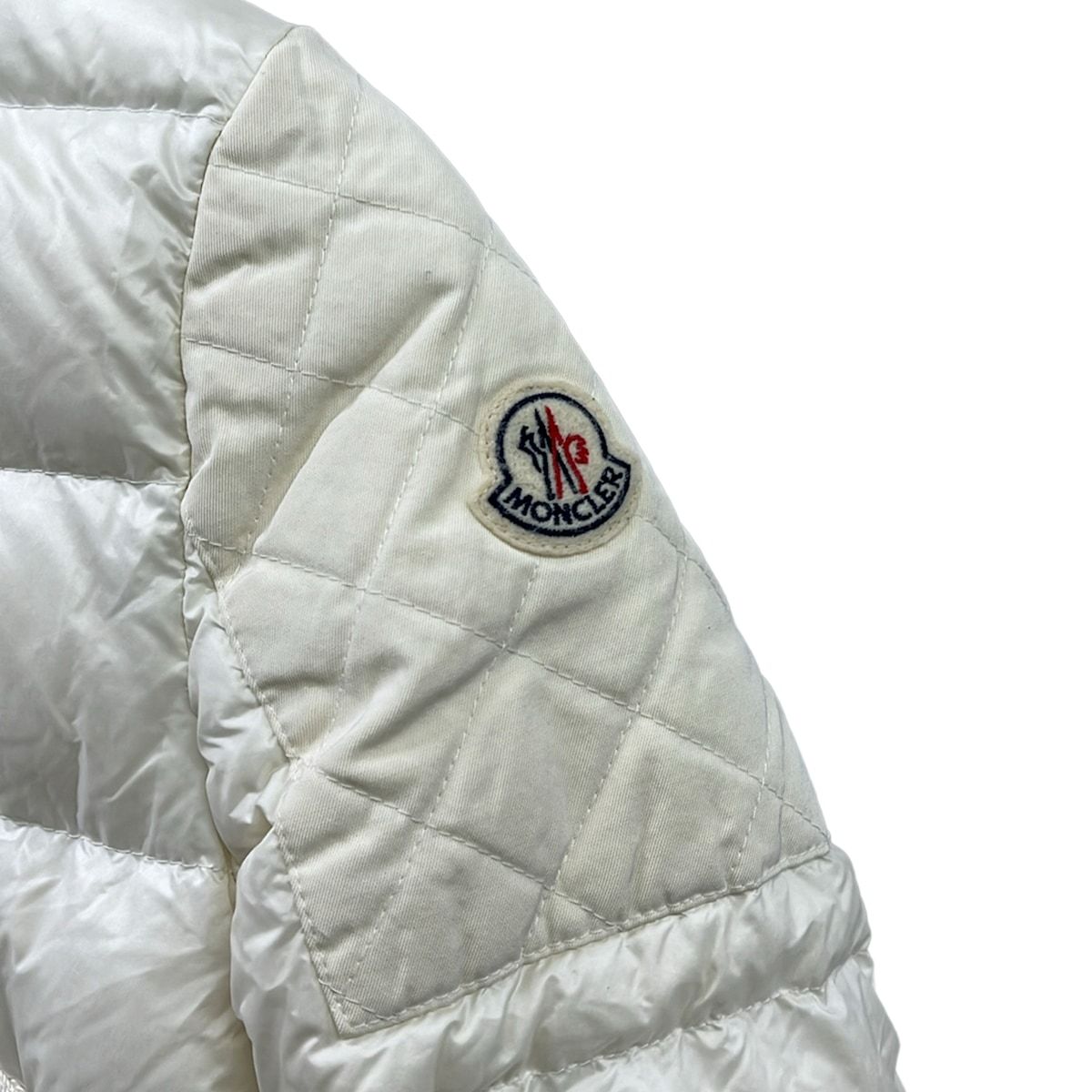 Moncler Down Jacket 2 M Vivienne Ivory Long Sleeve Zip Up Winter — view 8