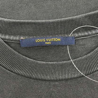 Louis Vuitton Short Sleeve T-Shirt S Jyn Navy Crew — view 3