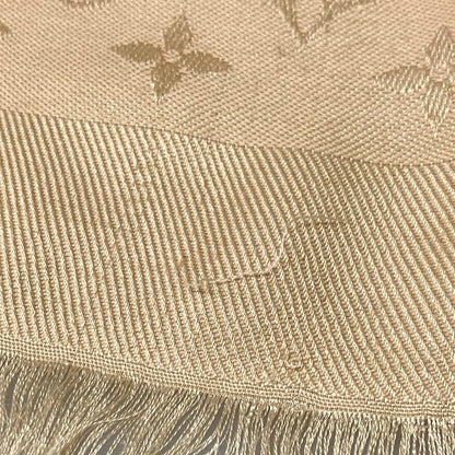Louis Vuitton Shawl Monogram Dune Wool Silk Scarf — view 4