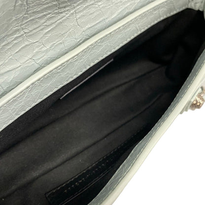 Balenciaga Shoulder Bag le Cagole XS Light Blue Leather — view 7