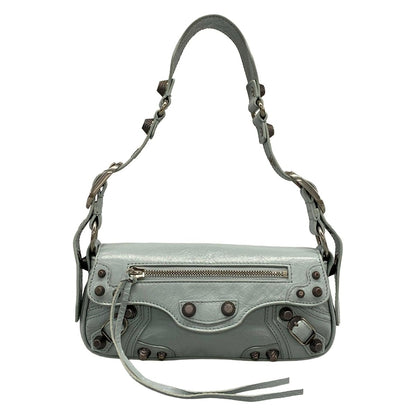 Balenciaga Shoulder Bag le Cagole XS Light Blue Leather