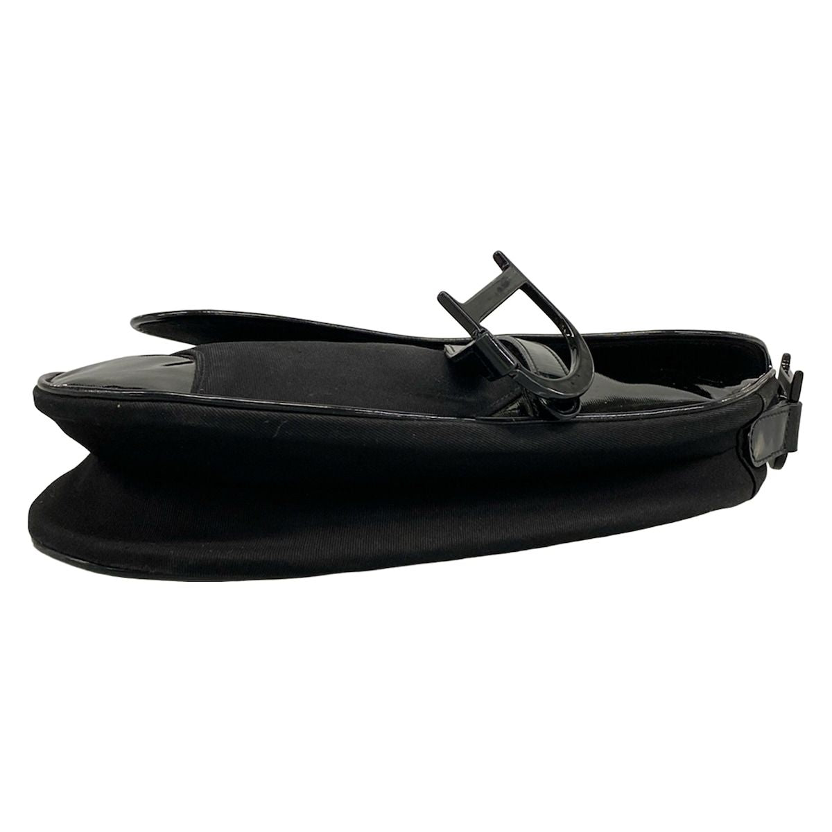 Dior Saddle Bag Black Leather — view 5