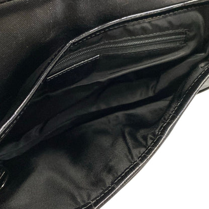 Dior Saddle Bag Black Leather — view 7