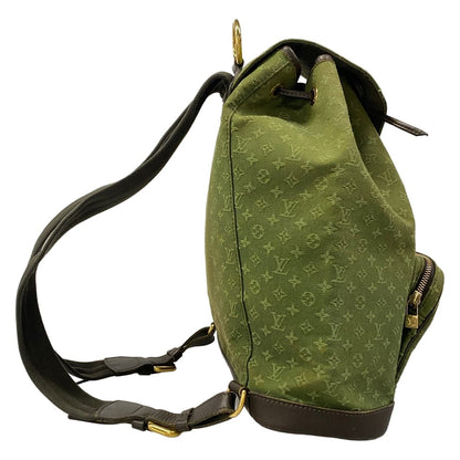 Louis Vuitton Backpack Monogram Mini Montsouris Khaki Leather — view 2