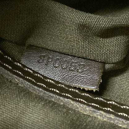 Louis Vuitton Backpack Monogram Mini Montsouris Khaki Leather — view 9