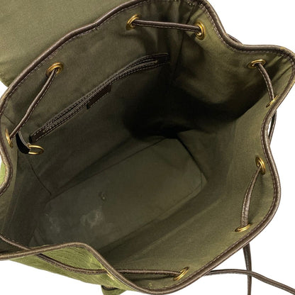 Louis Vuitton Backpack Monogram Mini Montsouris Khaki Leather — view 7