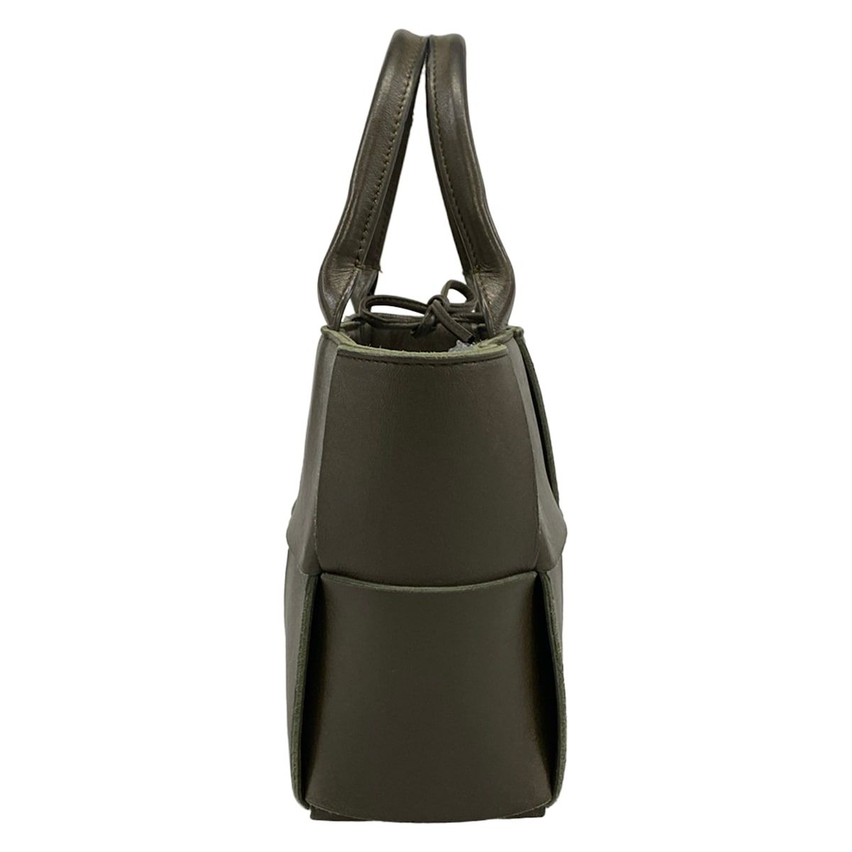 Bottega Veneta Tote the Arco Khaki Leather — view 4