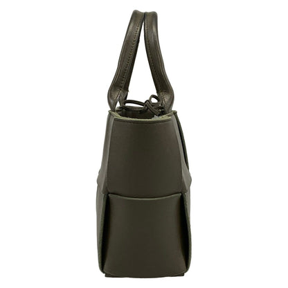 Bottega Veneta Tote the Arco Khaki Leather — view 4